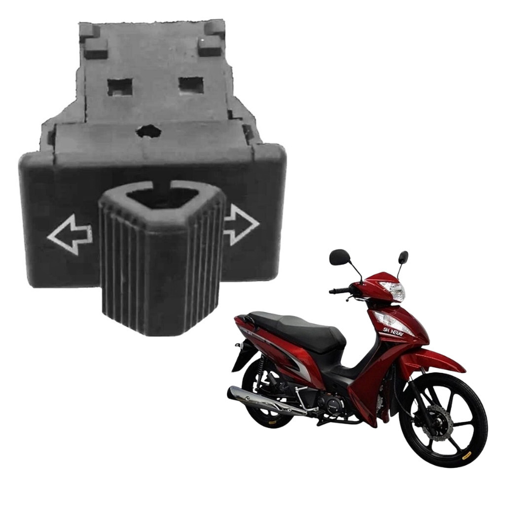 BOTÃO INTERRUPTOR DO PISCA SHINERAY JET 50CC