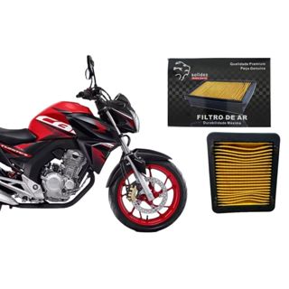Filtro de Ar Honda CB250F 2016 a  2020 em Oferta na Shopee