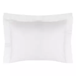 Fronha 50cm x 70cm Altenburg Algodão Lux 200 Fios Branco