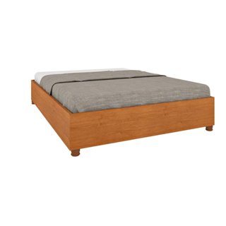 Cama Box Casal em MDP 193cm x 144cm Grécia Espresso Móveis Cinamomo em Oferta na Shopee