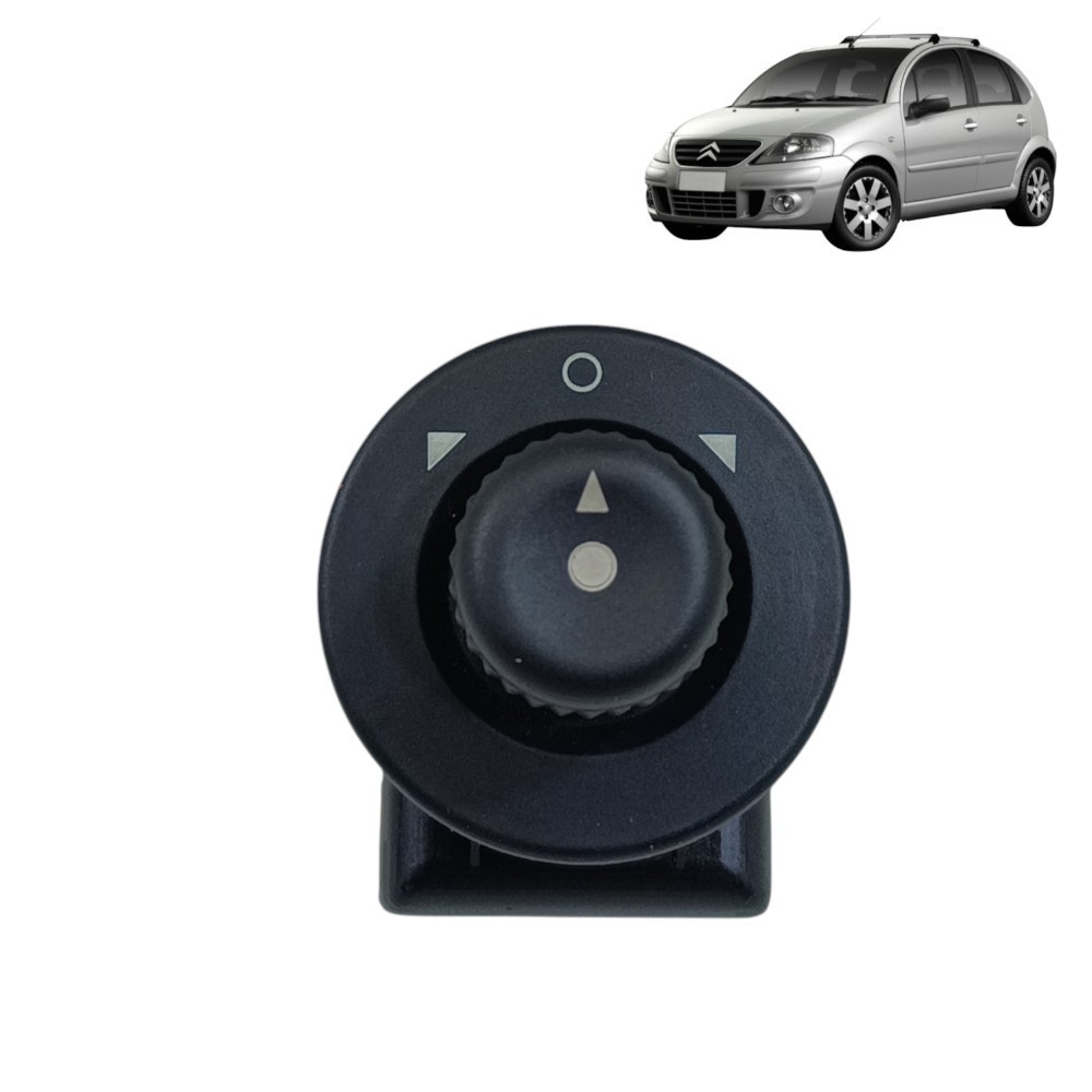 Botão Comando Retrovisor Elétrico Citroen C3 1.4 2011 Usado