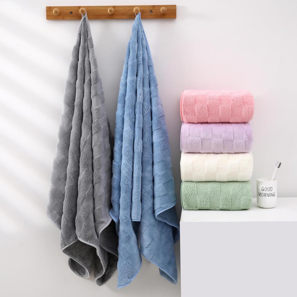 Toalha de Rosto Microfibra Coral Fleece 35×75cm