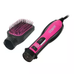 Escova Secadora Conair All in One 1000W 3 em 1 Seca Alisa Desembaraça Rosa 127v