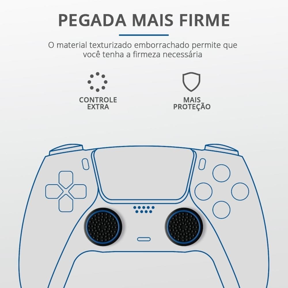 Jogo Grip Pack Thumb Trust - PS5 (4 peças) - detalhe