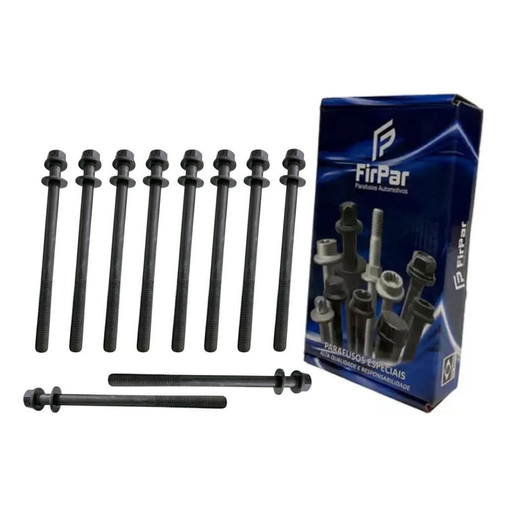 Jogo Parafuso do Cabeçote FIRPAR para Honda Civic 1.7 16V D17Z2 2001 até 2006 - Cod. CABHO03