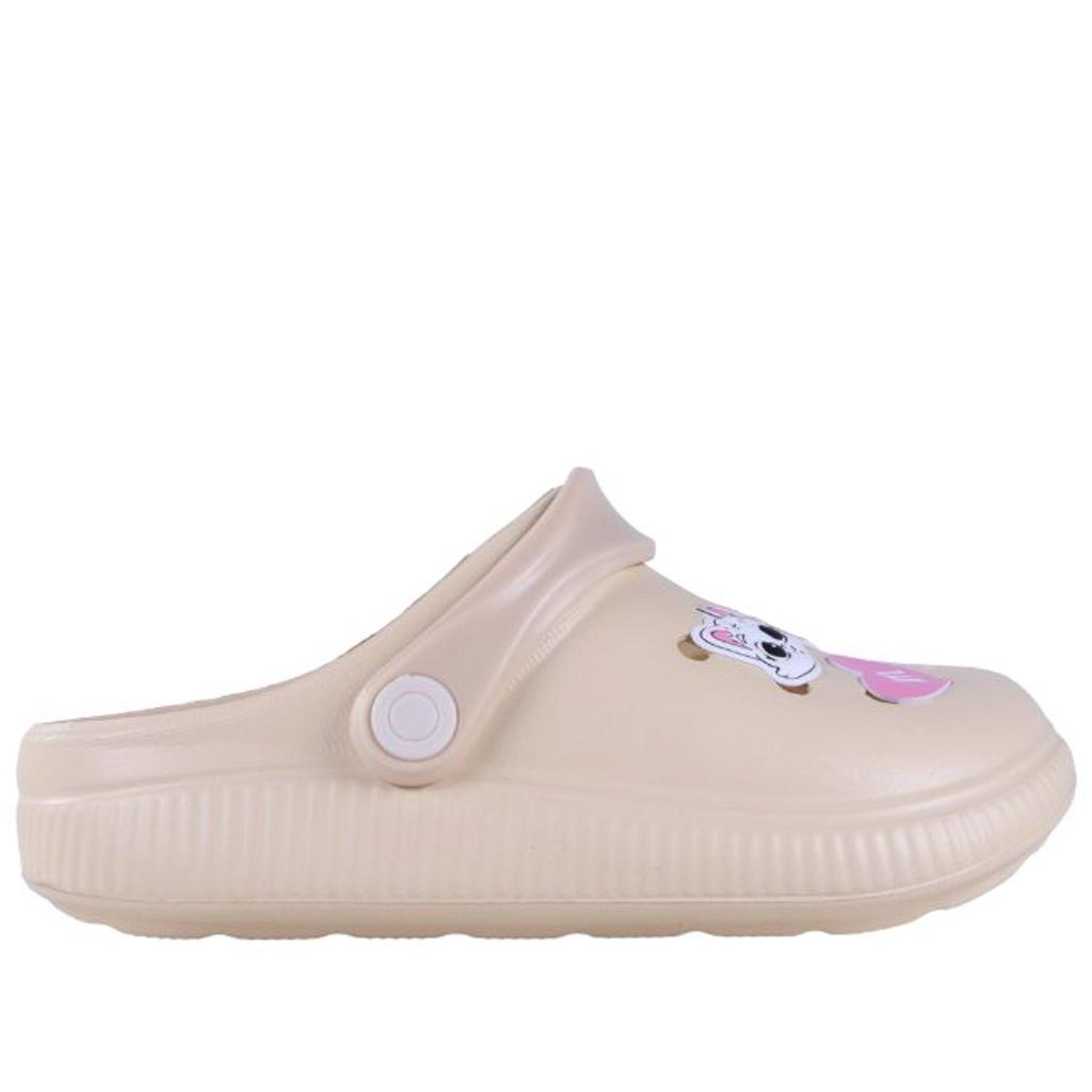 Babuche Infantil Menina Molekinha 2591.102 Creme em Oferta na Shopee