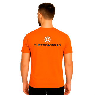 Camiseta Supergasbras Uniforme Depósito De Gás em Oferta na Shopee