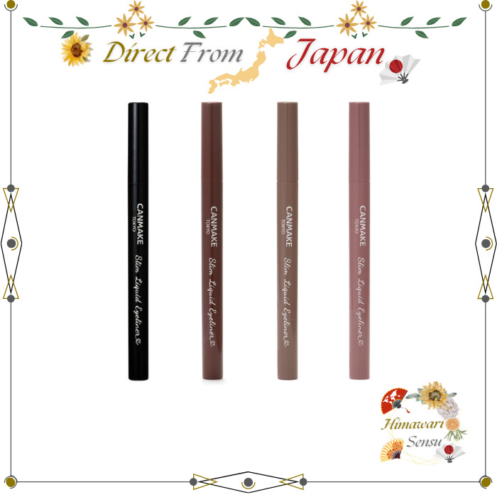 CANMAKE Slim Liquid Eyeliner Black Brown Greige Smoky Berry【 Direct from Japan 】