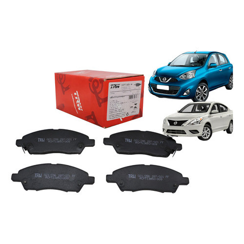 Kit Pastilha Dianteira Nissan Versa March 1.6 1.0 16v Trw em Oferta na Shopee