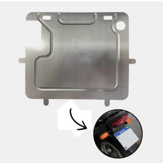 SUPORTE REFORÇO PROTETOR DE PLACA DE AÇO MOTO MERCOSUL em Oferta na Shopee