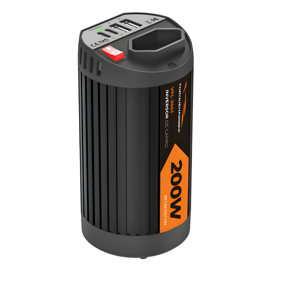 Inversor 12v/110v ou 12v/220v Inversor De Energia Automotivo 200w