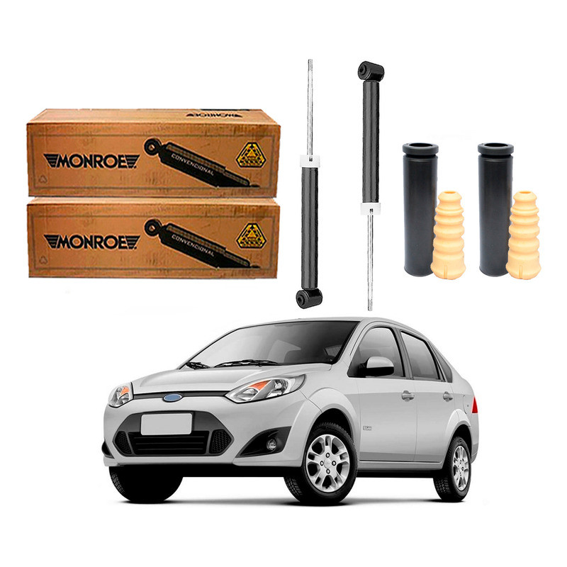 Kit Amortecedor Traseiro. Fiesta Sedan 1.0 1.6 2010 A 2014 em Oferta na Shopee