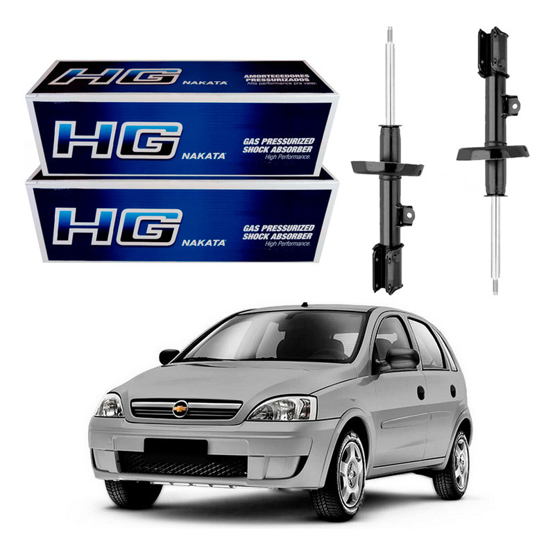 Par Amortecedor Dianteiro Nakata Corsa 1.8 2002 A 2009 em Oferta na Shopee