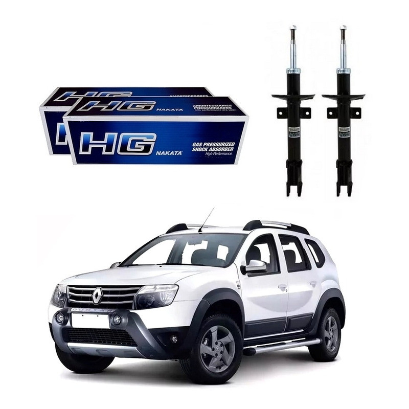 Par Amortecedor Traseiro Duster 4x4 2.0 2010 A 2016