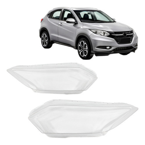 Par Lente Farol Dianteiro Para Honda Hrv 2015 2016 2017 2018