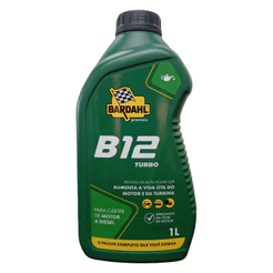 Aditivo Bardahl Para Óleo Lubrificante Motor Diesel B12 Turbo 1 Litro Caminhao
