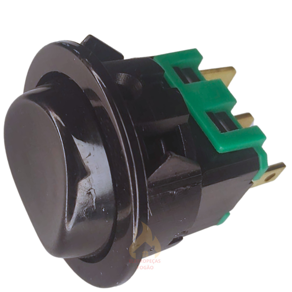 Botão Brastemp Fogão Interruptor 2 Função Bfo4n Cf750ar Byo4