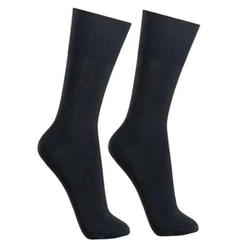 Meia Social Selene Clássica Masculina - Preto