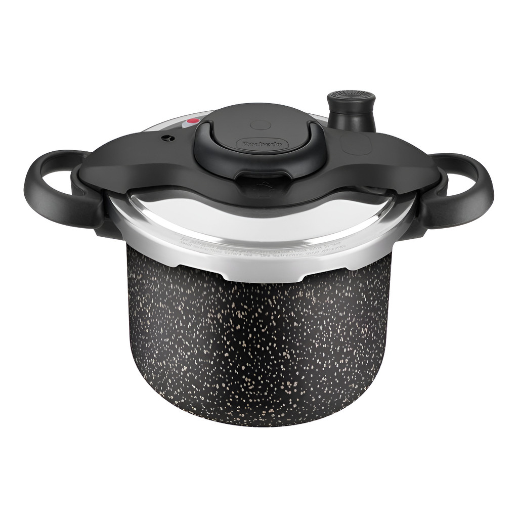 Panela De Pressão Rochedo Clipso Stone Pro 4,5 Litros Fechamento Externo em Oferta na Shopee