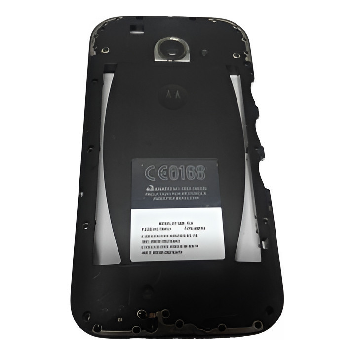 Carcaça Traseira Preta Do Celular Moto E1 Xt1022/xt1025