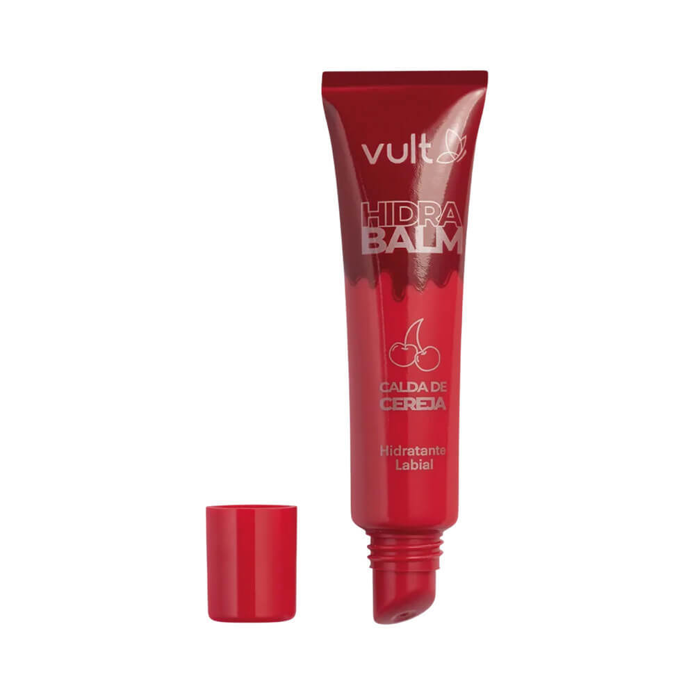 Hidratante Labial Vult Hidra Balm Calda de Cereja 12ml em Oferta na Shopee