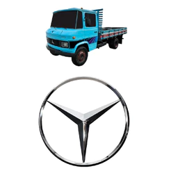 Estrela Mercedes Cromada Grade Mb 608 708 1113 1313 1513