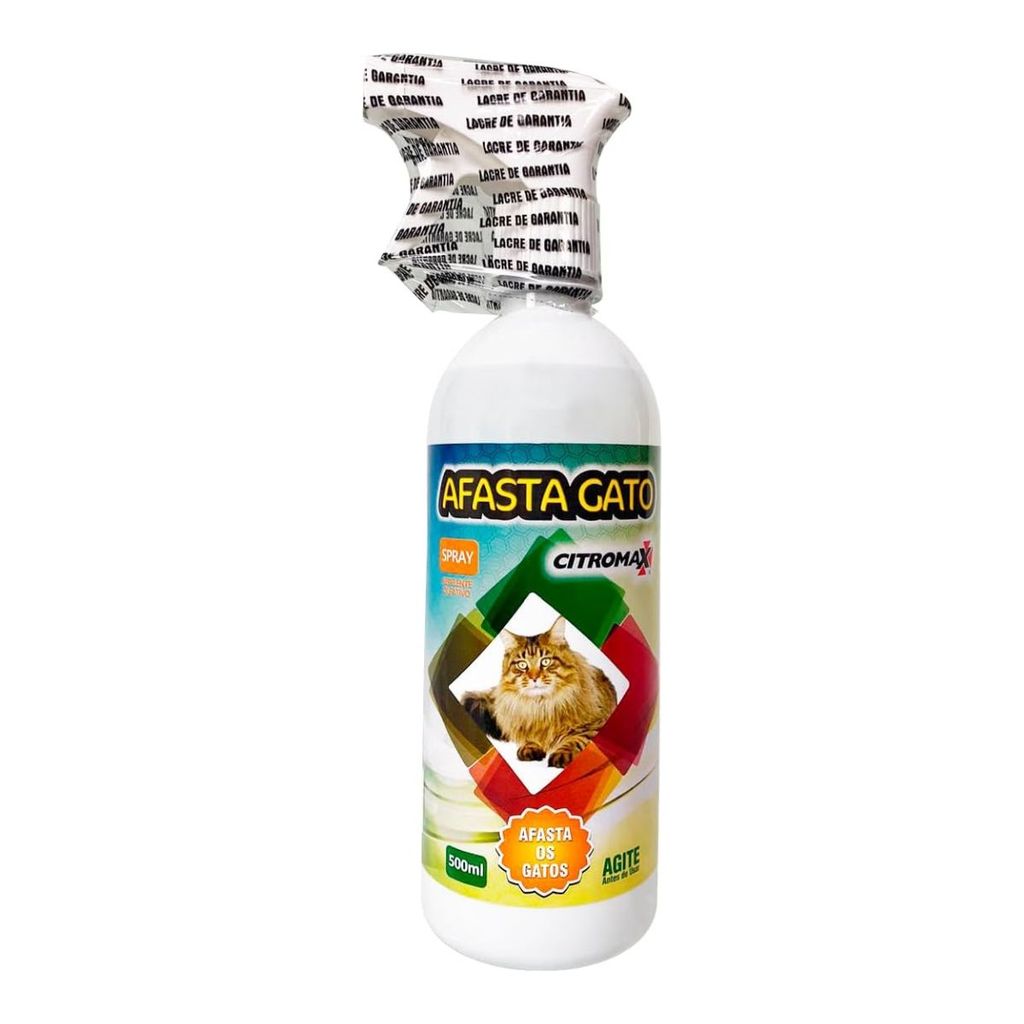 Afasta Gato Spray 500ml Repelente Olfativo Com Odor Cítrico em Oferta na Shopee
