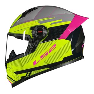 CAPACETE MOTO ORIGINAL LS2 FF358 S DIGITAL PRETO AMARELO em Oferta na Shopee