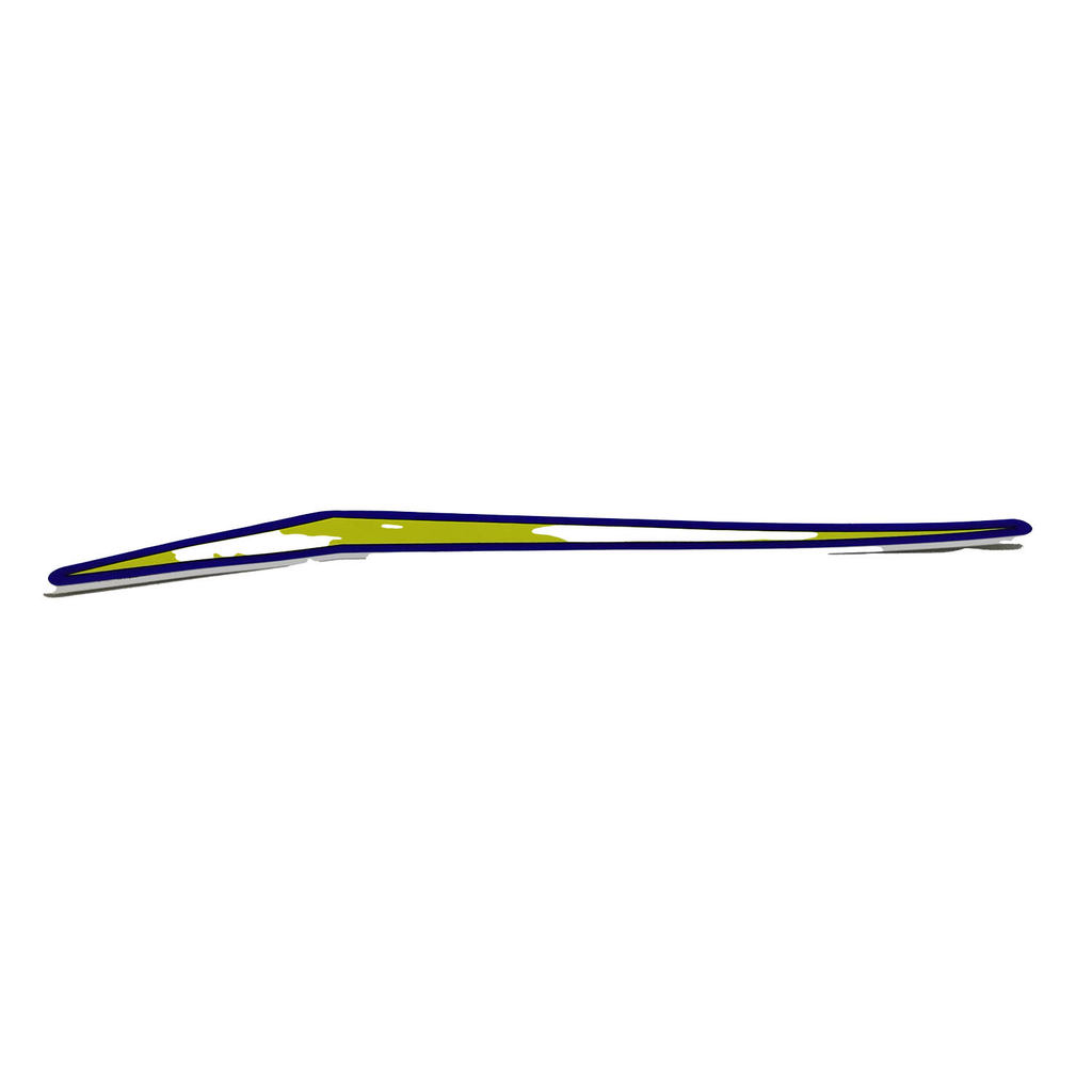 ADESIVO DE PLASTICO DA CARENAGEM LATERAL TRASEIRA LE AZUL DAFRA NH 190 ABS 2025