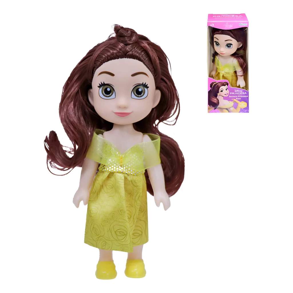 Brinquedo Infantil Mini Boneca Princesa Bela 15cm +3 Anos Etitoys - YD-830 em Oferta na Shopee