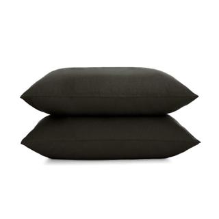 Jogo de Fronha 50cm x 70cm 2 Peças Altenburg Malha Fio Penteado Preto Primitivo em Oferta na Shopee