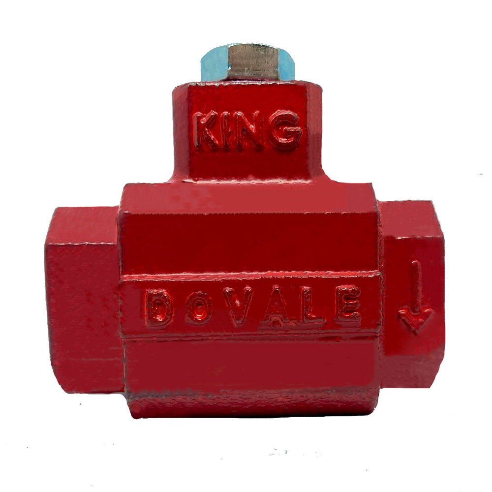 CADEADO SOLO P/ PORTA DE AÇO DOVALE KING 3 - VERMELHO IGUALADO