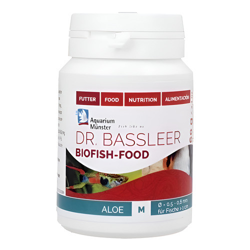 Ração Dr Bassleer Biofish Food Aloe M 60g Melhora A Pele Em