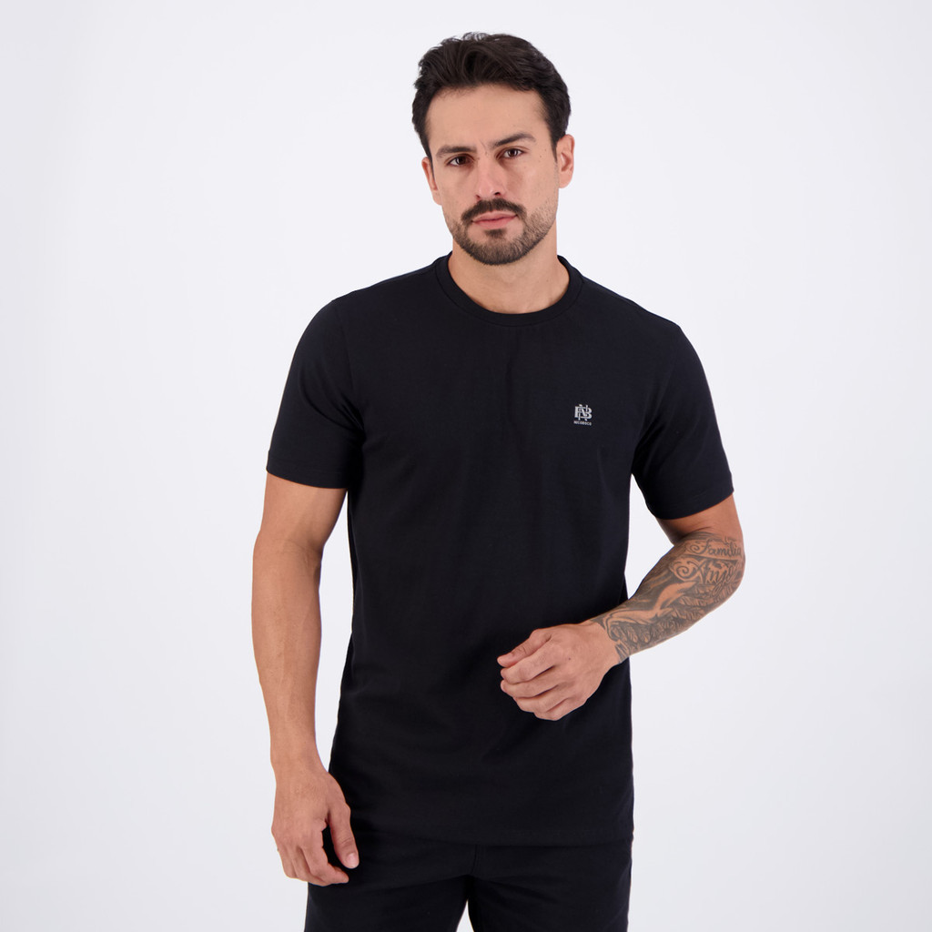 Camiseta Nicoboco Stretch Delos Preta
