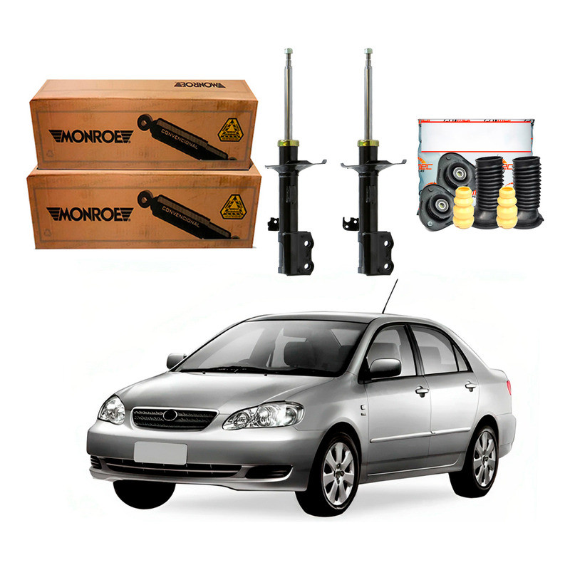 Kit Amortecedor Dianteiro, Corolla 1.6 1.8 2003 A 2008