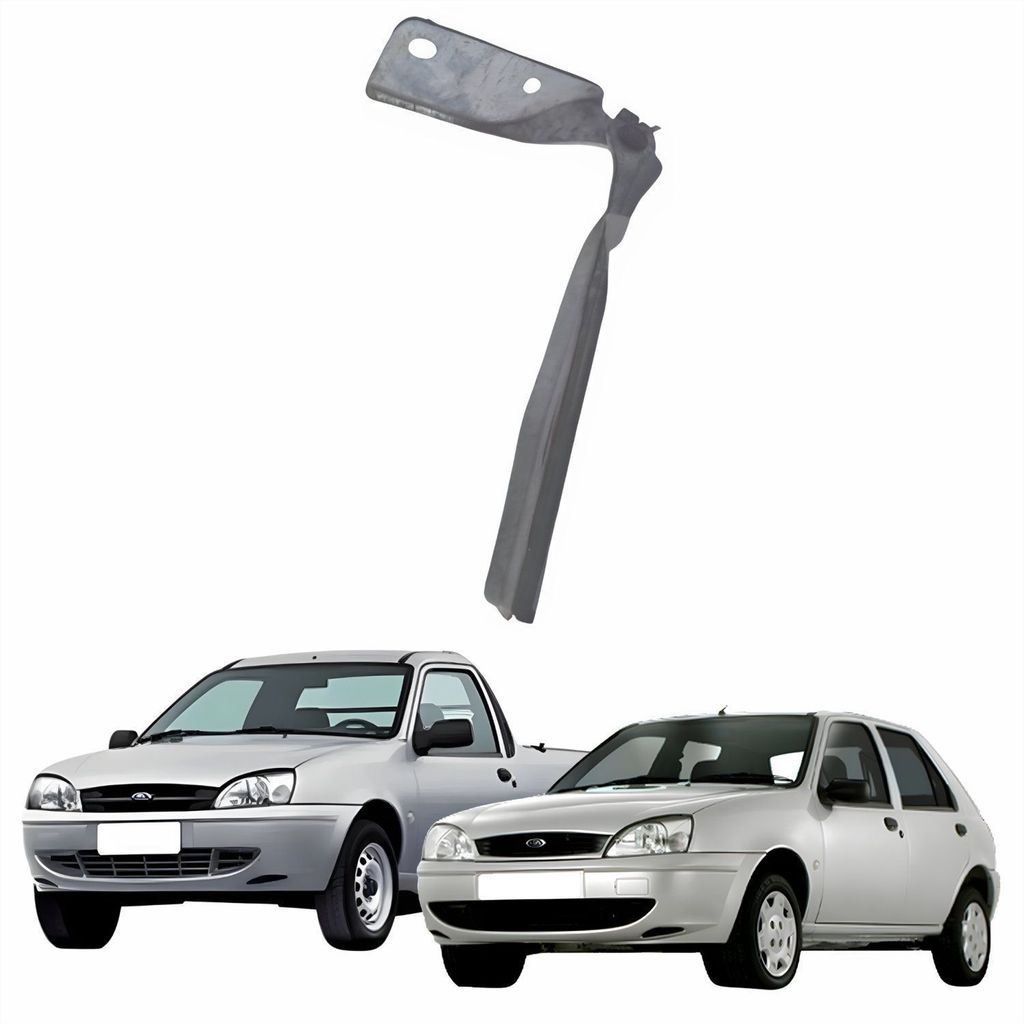 Dobradiça Capô Ford Fiesta 2000 até 2005 Ford Courier 2000 até 2013 Lado Esquerdo Motorista
