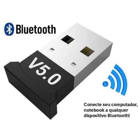 Receptor Bluetooth Computador Notebook Pc Adaptador Usb Transmissor Bluetooth Fone de Ouvido 5.0