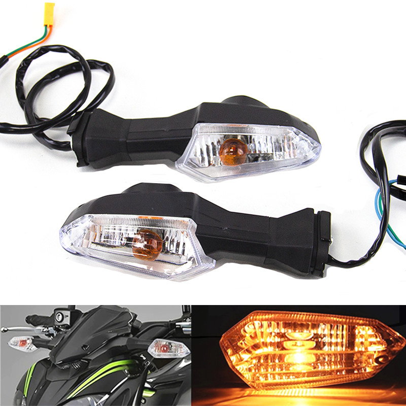 Indicador De Pisca-Para Motocicleta , Luz De Seta Kawasaki Z250 Z300 Z750 Z800 Z900 Z1000 Ninja 250 300 Z250SL ER-6N ZRX