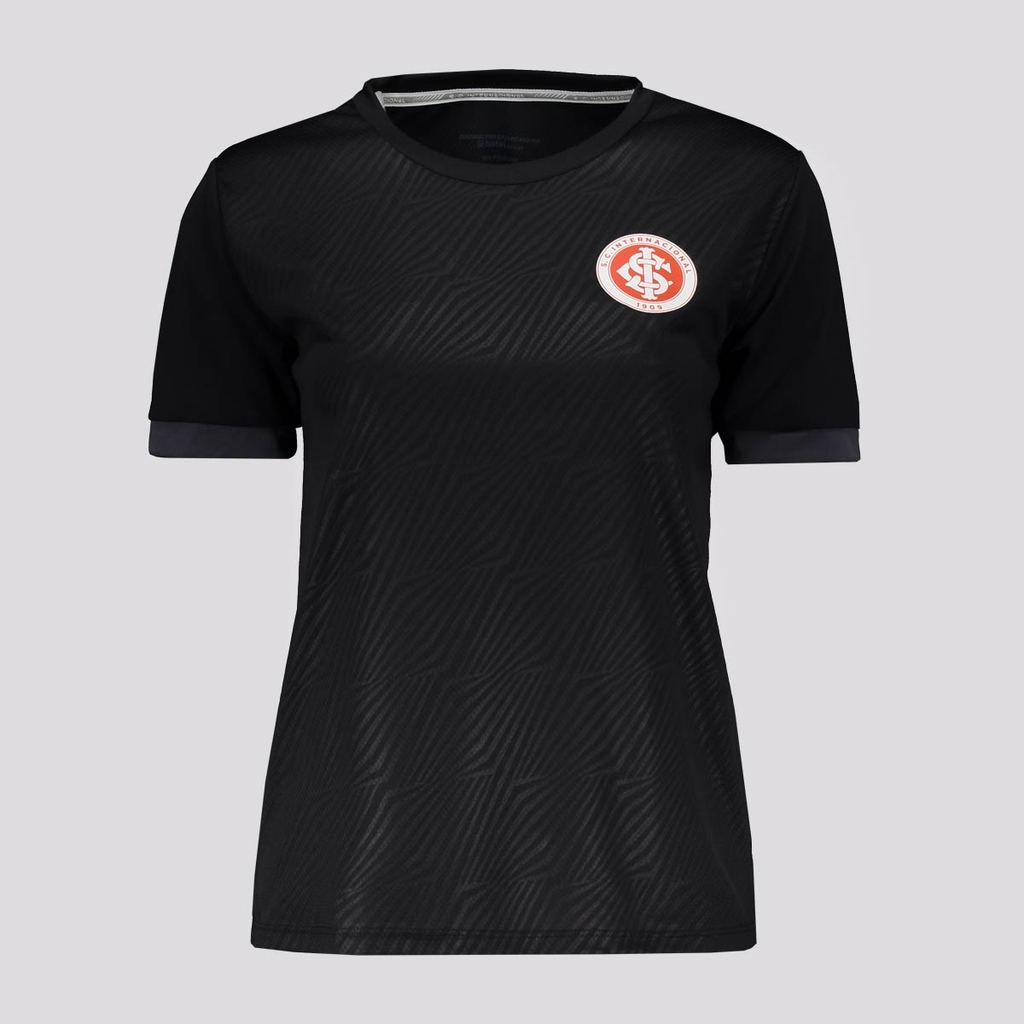 Camisa Internacional Gigante II Feminina Preta em Oferta na Shopee
