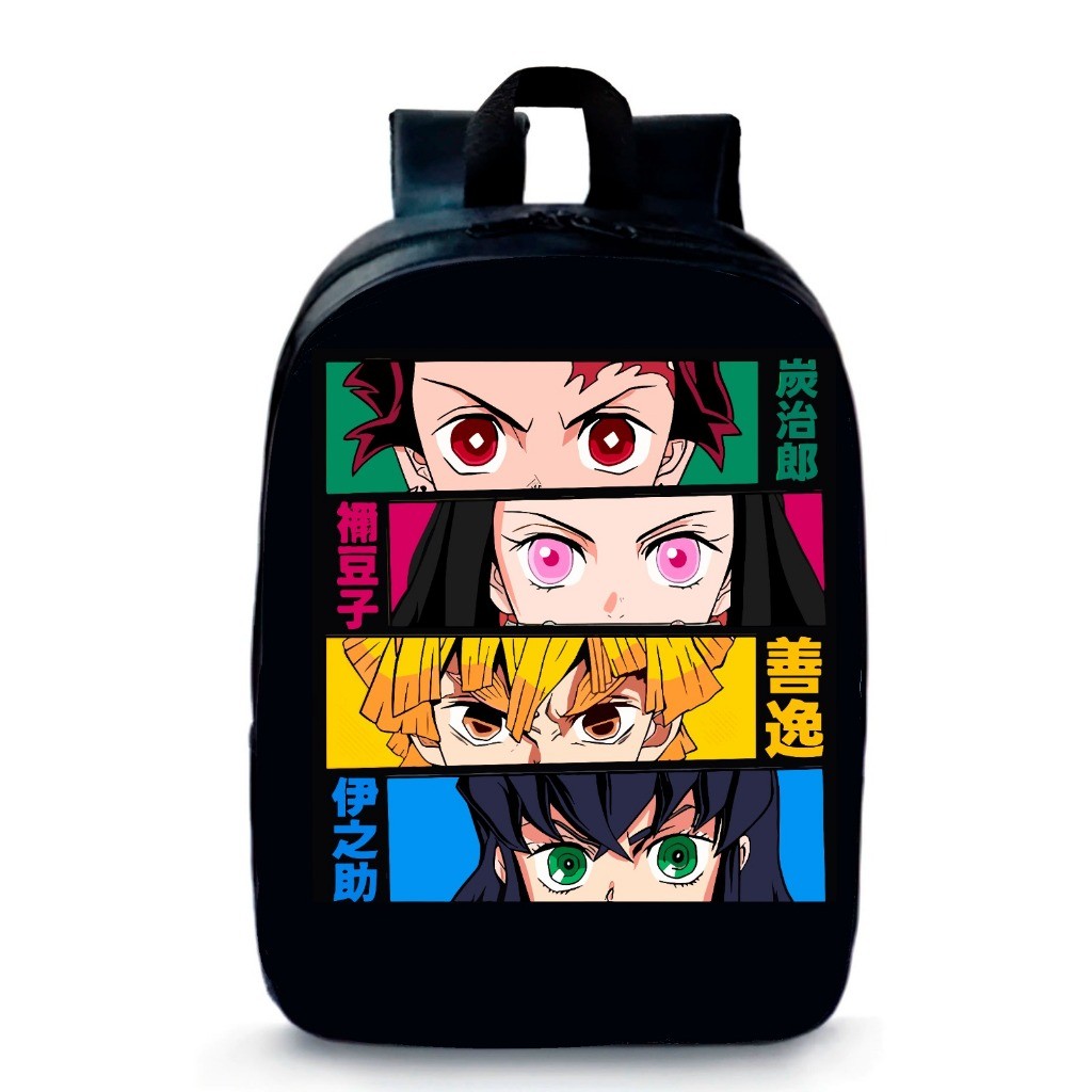Mochila Escolar Trevix Estampa Demon Slayer Bolsa Grande Barato Promoção. em Oferta na Shopee
