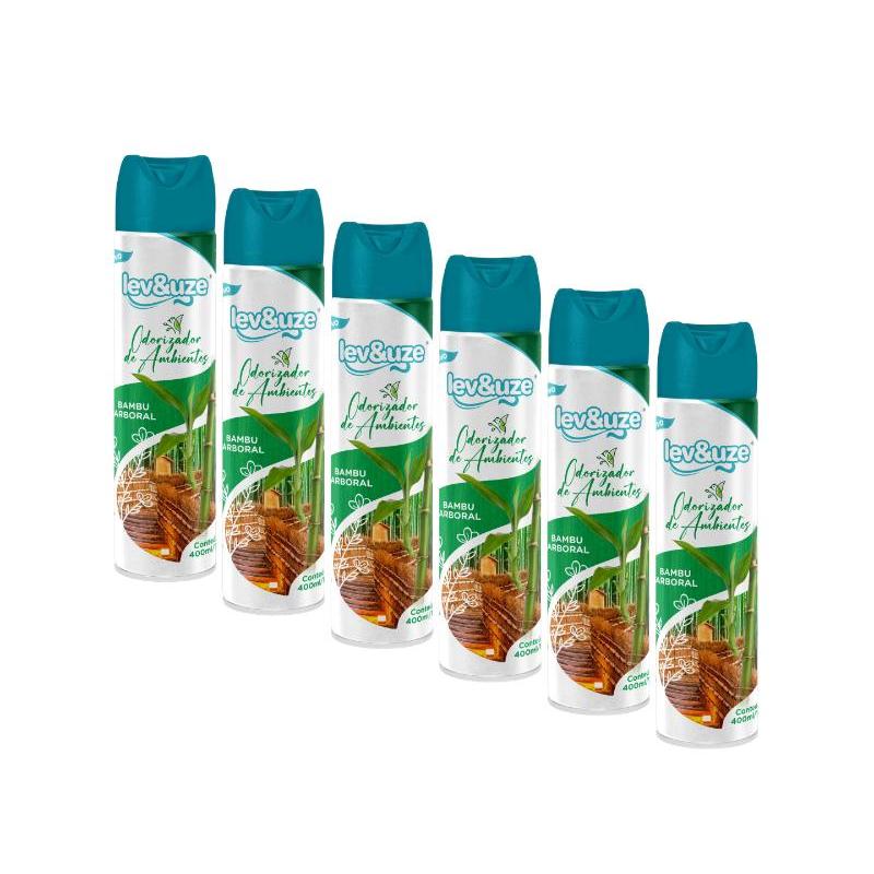 Odorizador Purificador Cheiro Ambiente Lev&amp;uze Bambu Arbo 06