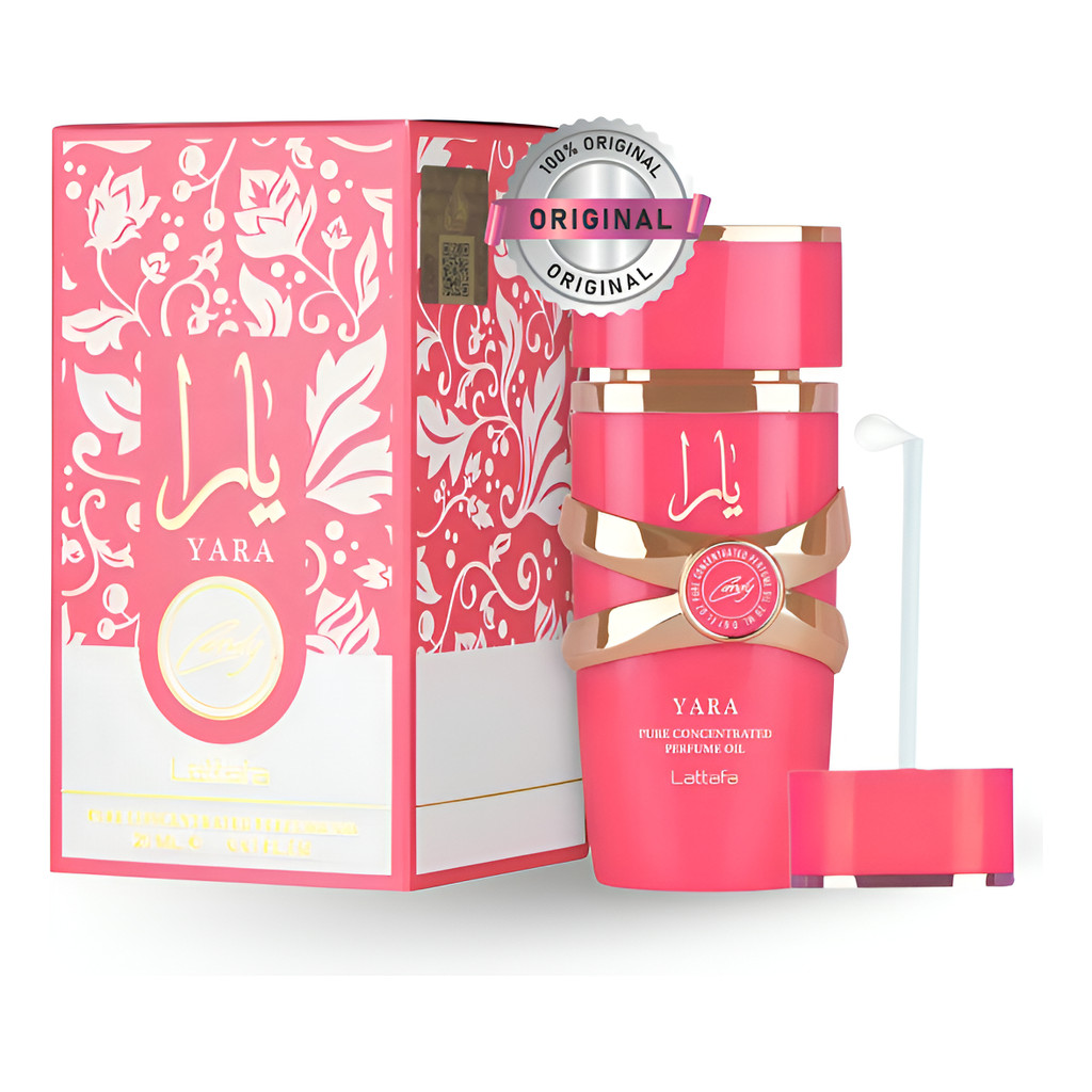 Perfume Lattafa Yara Candy Oil Oleo Concentrado Puro 20ml