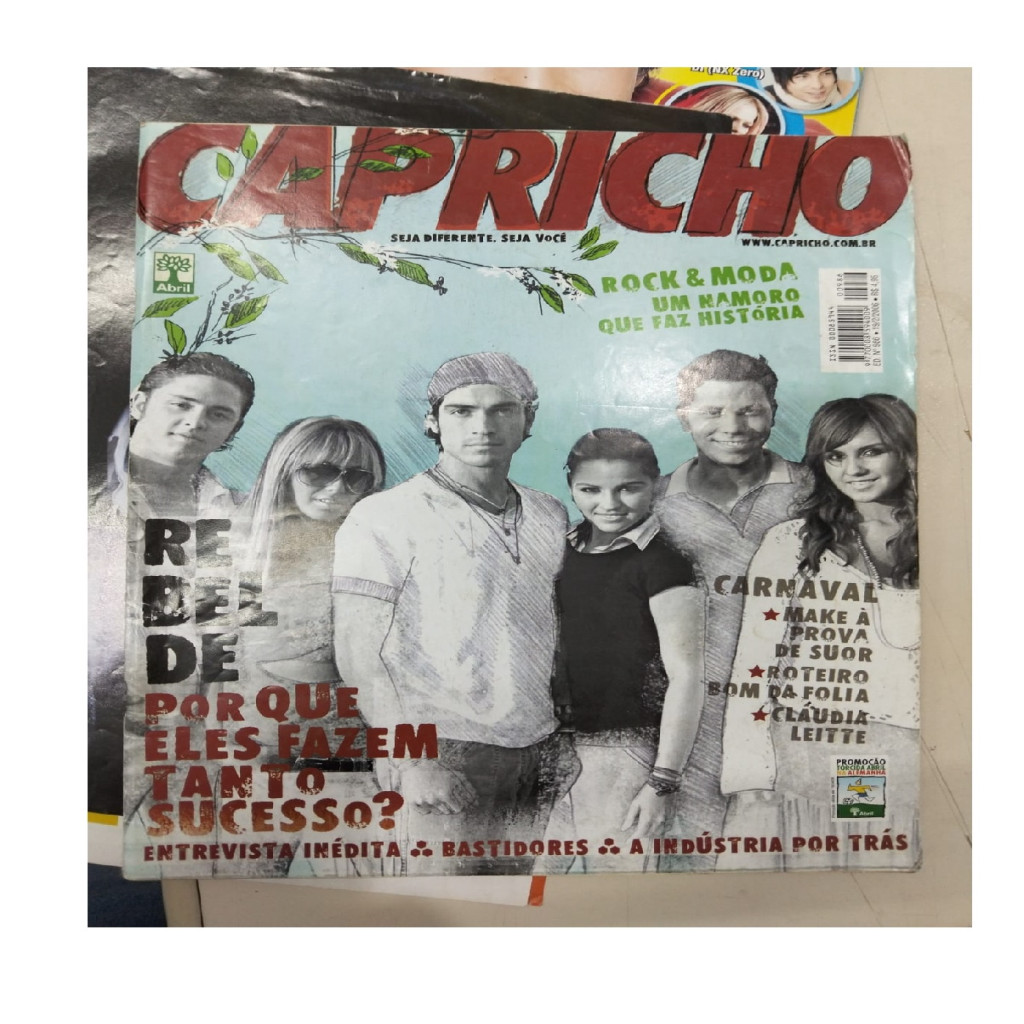 Revista Capricho edição 986/2006 - Rebelde Porque fazem tanto sucesso? autor Abril