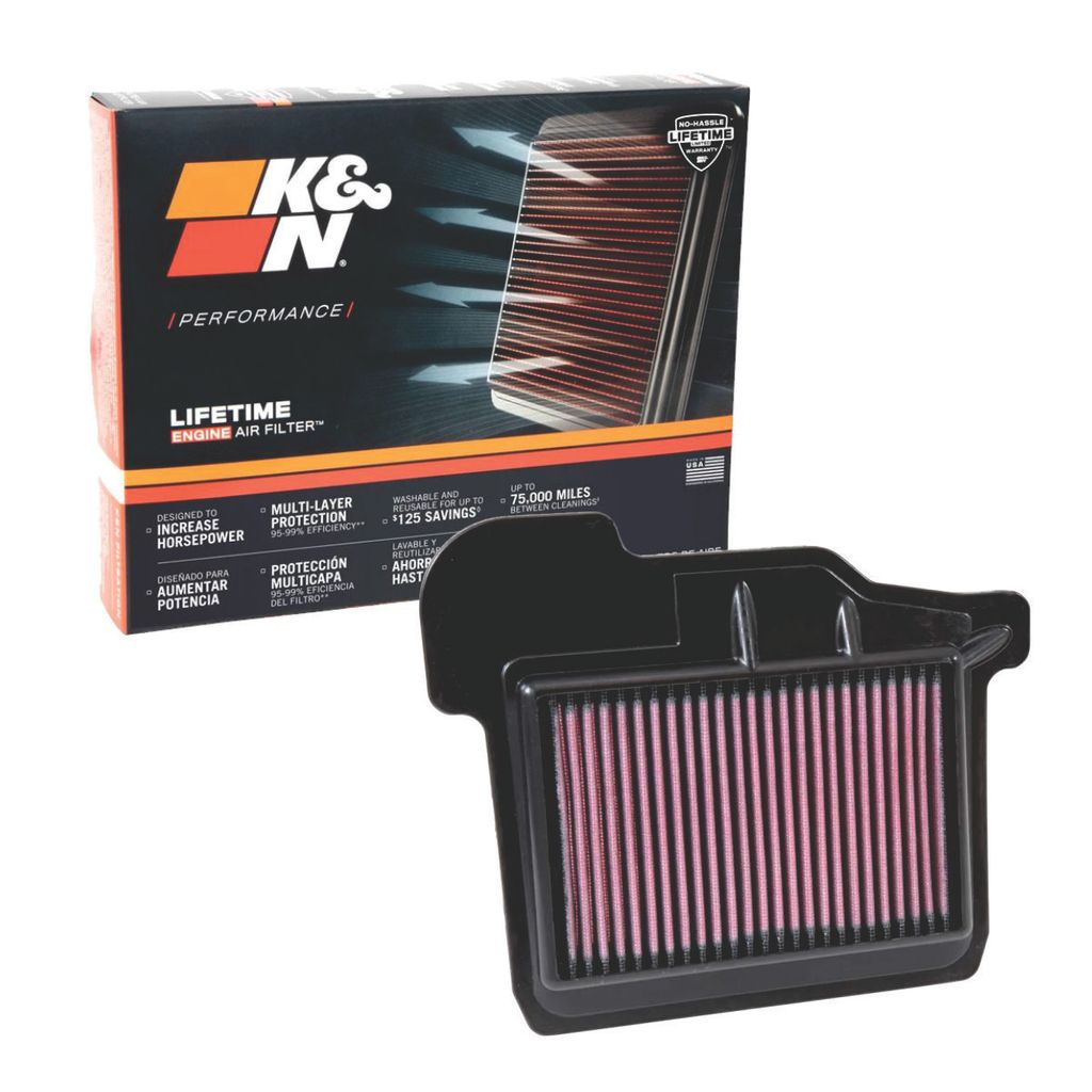 Filtro Ar K&n Kn Yamaha Mt09 Mt 09 Todas 2015 A 2020 Mt-09 Mt09 Tracer Gt 2020 2021 2022 YA-8514