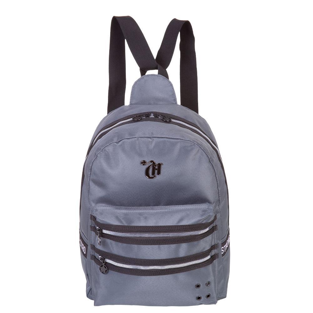 Mochila Média 2 em 1 Capricho Street Army - Verde