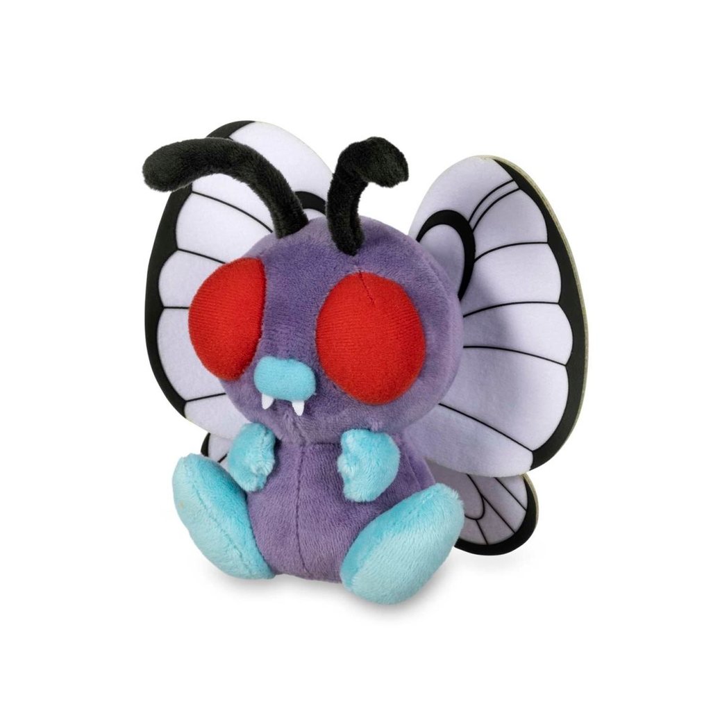 Pelucia Butterfree Sentado Pokémon Center Plush Original