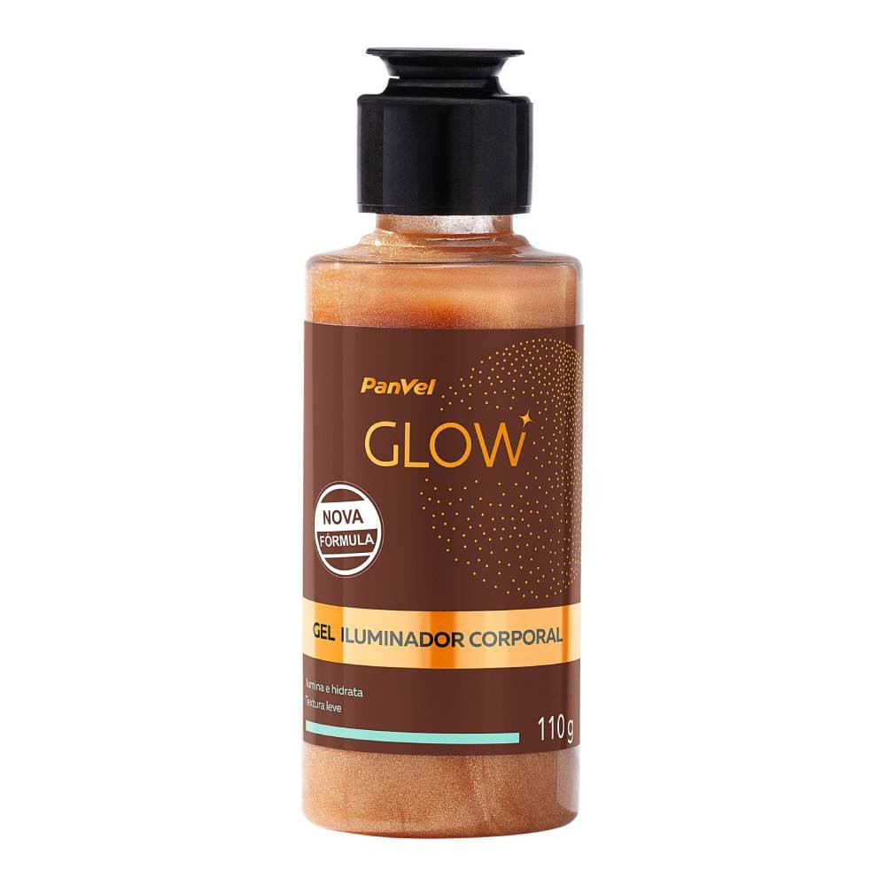 Gel Iluminador Para O Corpo Panvel Glow 110g