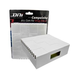Campainha Residencial Eletrônica Musical Ding-Dong Com Fio 220V DNI 6334 Campainha Casa em Oferta na Shopee