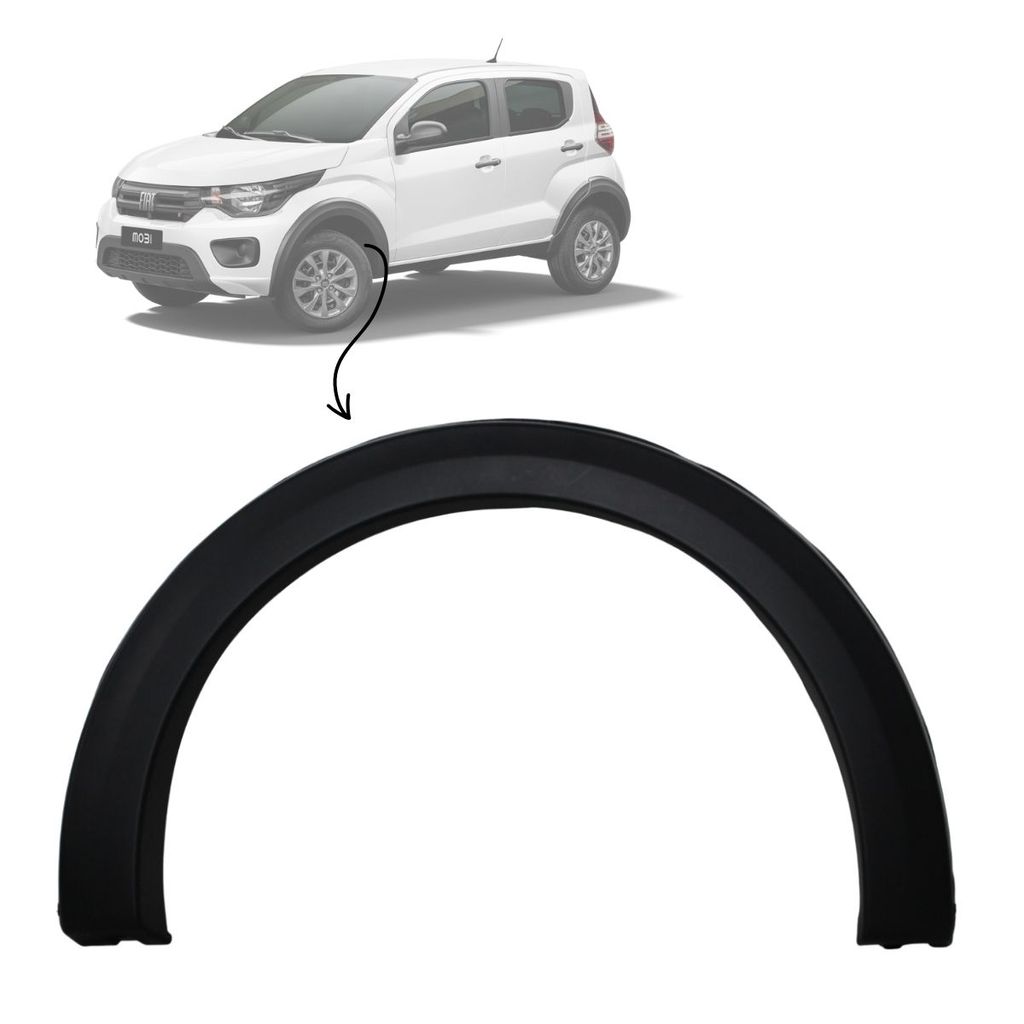 Moldura Paralama Dianteiro Direito Fiat Mobi Original em Oferta na Shopee