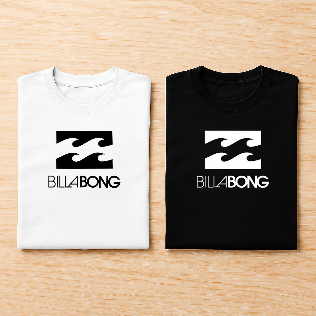 KIT 2 Camisetas Masculina Billa Lançamento 100% Algodão